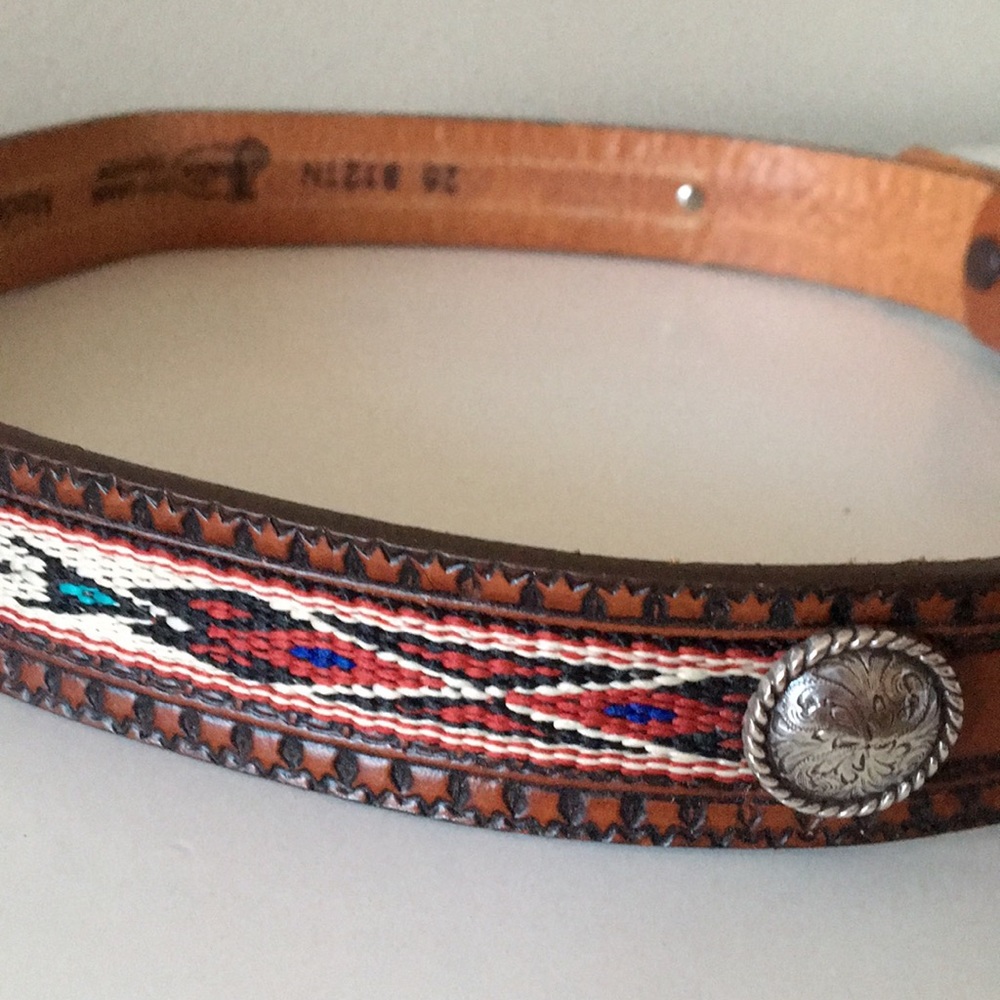 Brighton Kids Leather Belt 26 - Picture 2 of 4